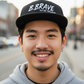 Adjustable Baseball Cap – Multicolored, Black, & Red | One Size Fits All | Cotton Polyester Blend | All-Season Streetwear Hat for Men & Women | B.Brave by SK WiLBUR