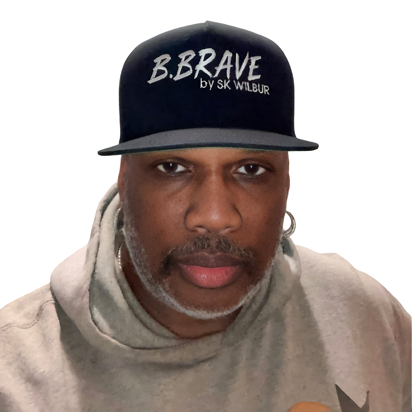 Adjustable Baseball Cap – Multicolored, Black, & Red | One Size Fits All | Cotton Polyester Blend | All-Season Streetwear Hat for Men & Women | B.Brave by SK WiLBUR