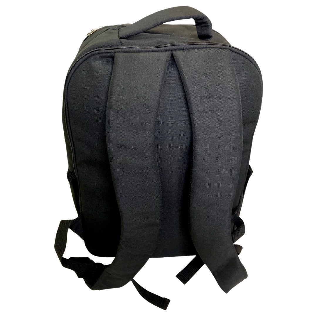 Justice black backpack hotsell